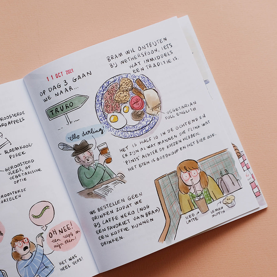 Travel journal - Cornwall (Dutch)