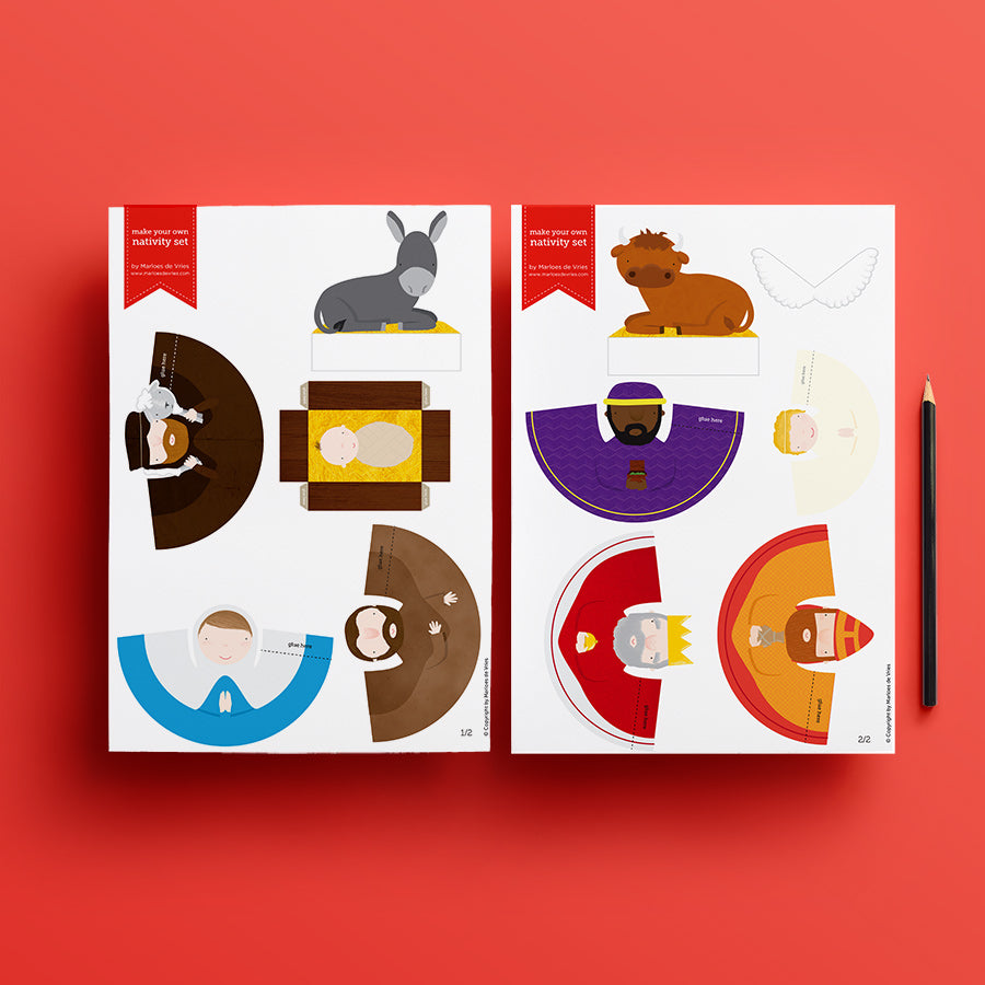 Download | nativity set (printable)