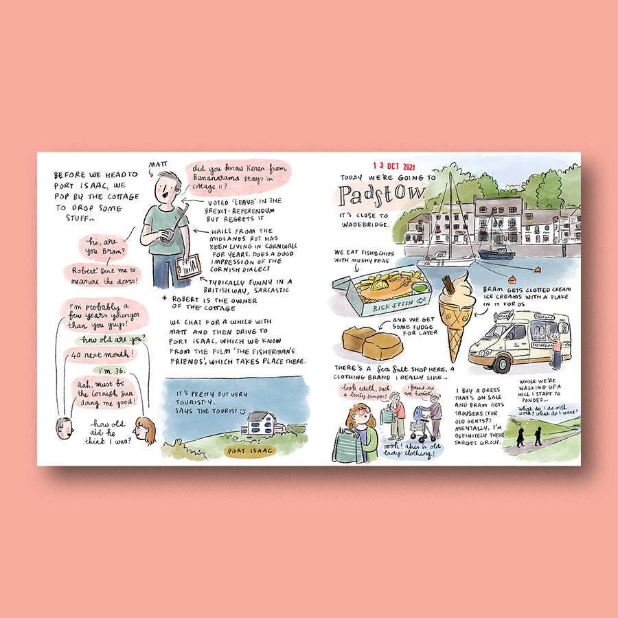 E-book | Cornwall: a travel journal (PDF-file)