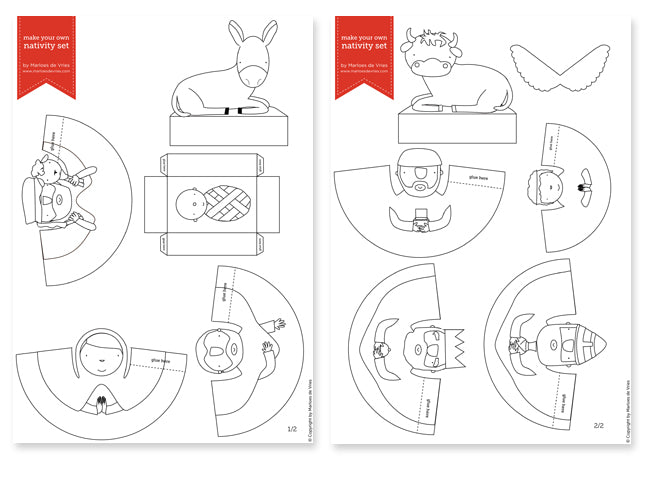 Download | nativity set (printable)