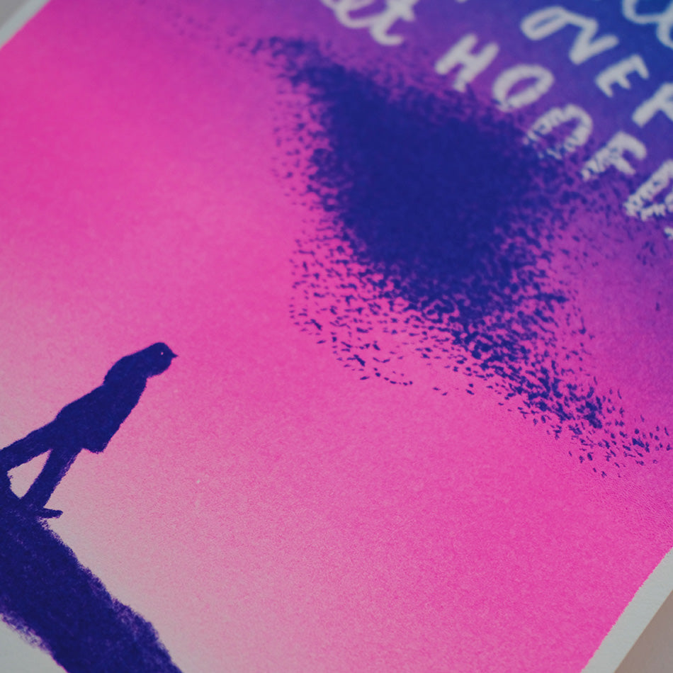 Riso print - Over het hoofd