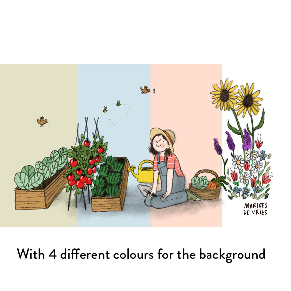 Stock illustration | (Mindful) Gardening