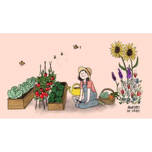 Stock illustration | (Mindful) Gardening