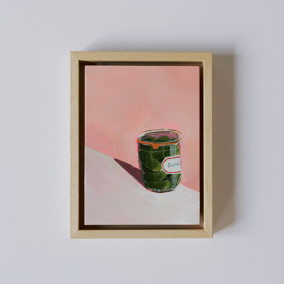 Gurken (origineel schilderij)