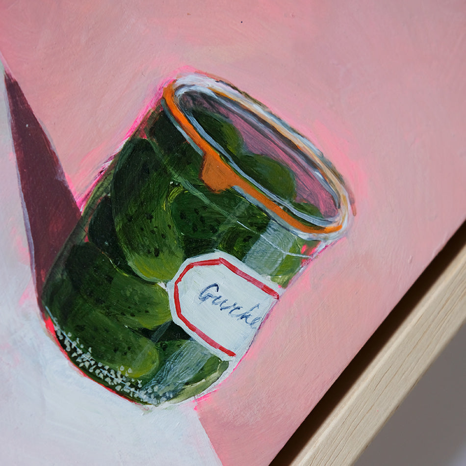 Gurken (origineel schilderij)