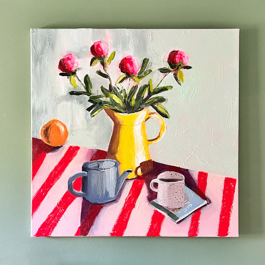 Origineel schilderij | Orange days